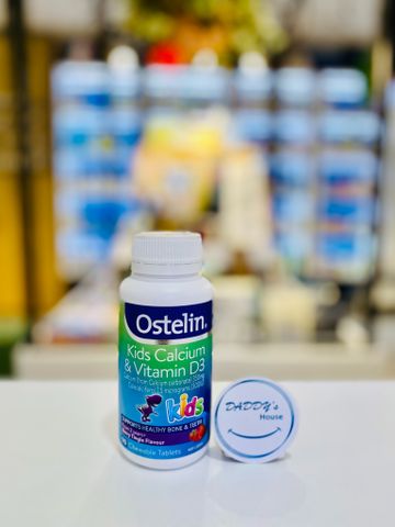 Ostelin Kids Calcium & Vitamin D3 từ 2 tuổi (90 viên)