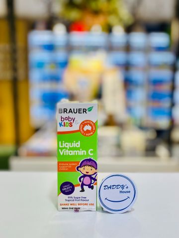 Vitamin Brauer Liquid Vitamin C từ 1 tuổi (100ml)