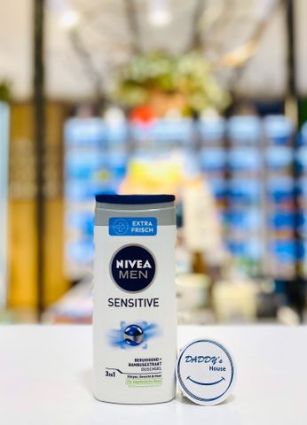 Sữa tắm gội Nivea Men Sensitive 3in1 (250ml)