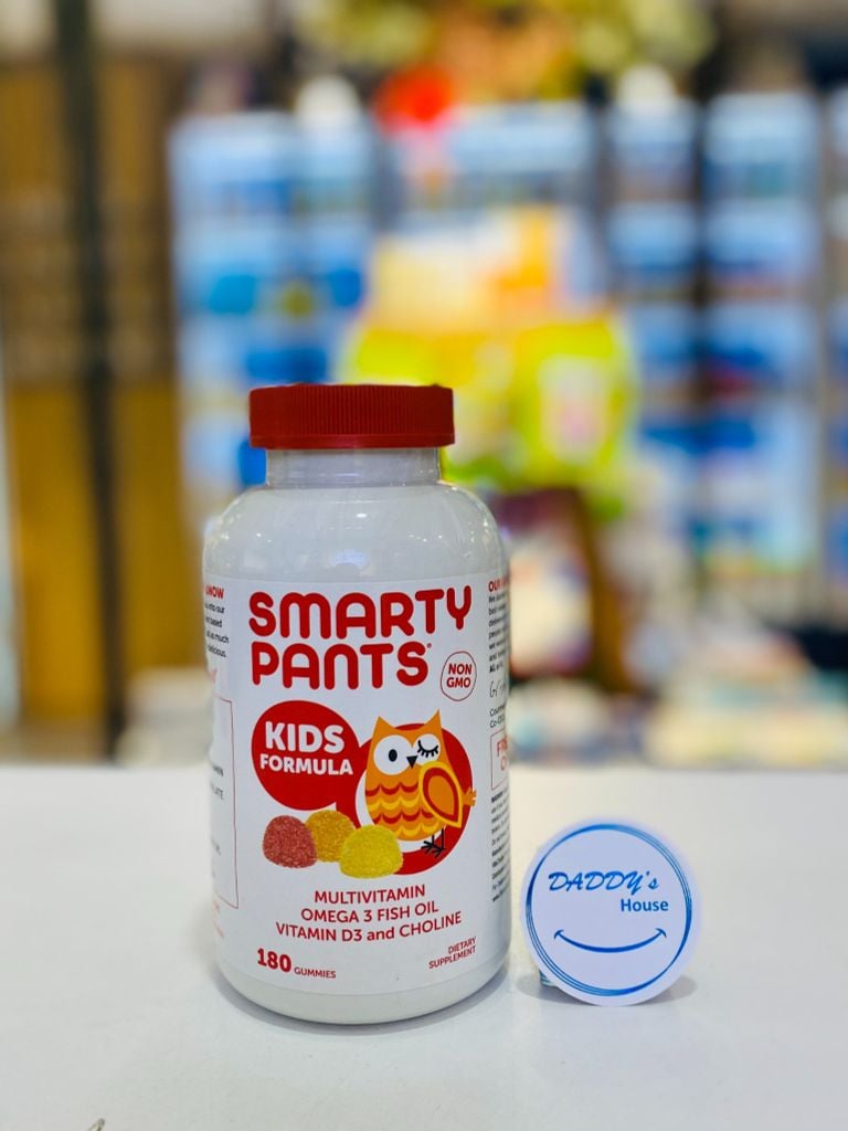 Kẹo Smarty Pants Multivitamin, Omega 3, Fish oil, Vitamin D3 & Choline