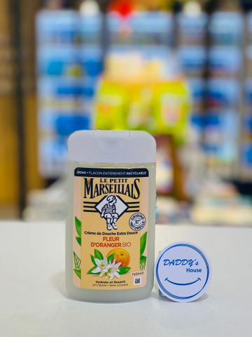 Sữa tắm hoa cam hữu cơ Le Petit Marseillais (250ml)