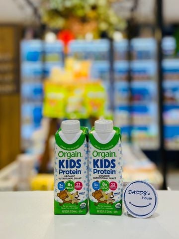 Sữa hữu cơ Orgain Kids Protein vị Vanilla (244ml)