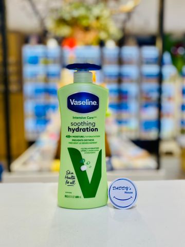 Sữa dưỡng thể Vaseline Intensive Care Soothing Hydration (600ml)