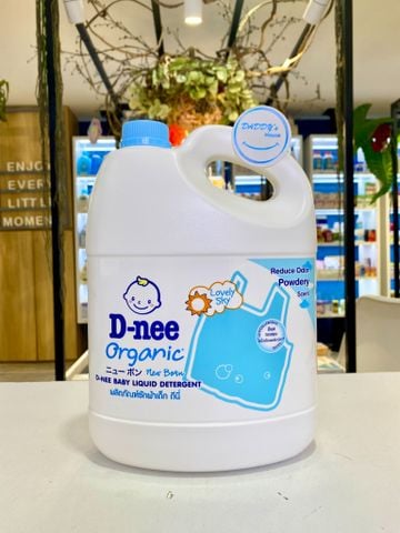 Nước giặt quần áo em bé Dnee xanh dương (3000ml)