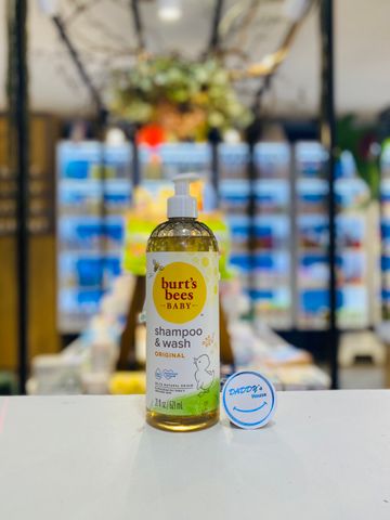 Gel tắm gội Burt's Bees Baby Original (621ml)
