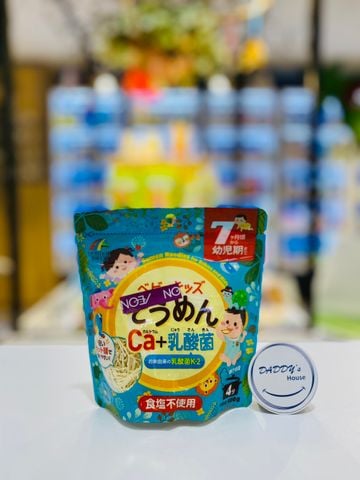 Mì somen bổ sung Canxi + Vi khuẩn Axit lactic Unimat Riken - từ 7th (100g)