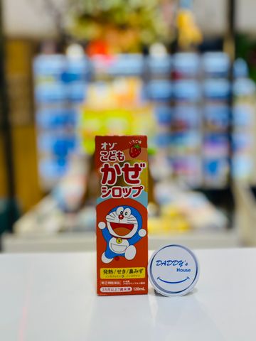Si rô ngừa, trị cảm lạnh cho trẻ em Meiji Ozo từ 3th - 7 tuổi (120ml)