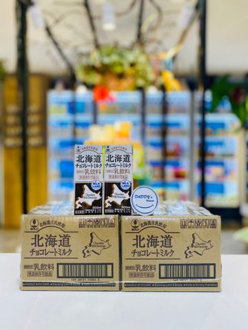Sữa Hokkaido vị socola (200ml x 24 hộp)