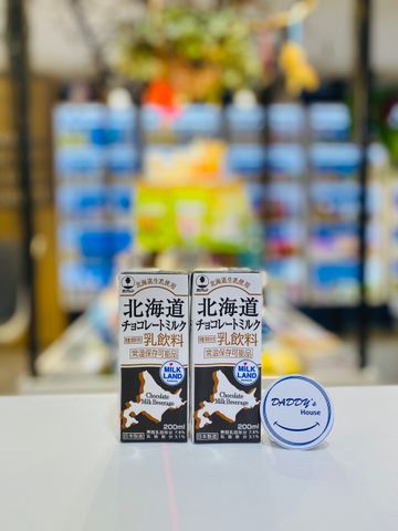 Sữa tươi Hokkaido vị socola (200ml)
