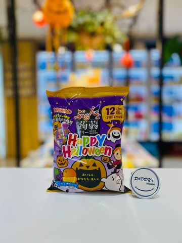 Thạch Orihiro jelly vị cam & nho Halloween - CT (12 x 20g)