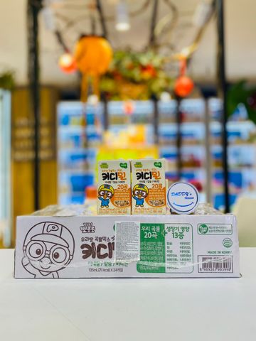 Sữa hạt dinh dưỡng Pororo Kiddy Up (24 x 135ml)