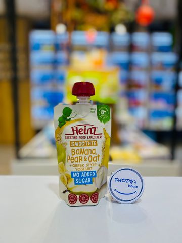 Sinh tố Yến mạch, Chuối, Lê Heinz với sữa chua kiểu Hy Lạp - 8th - Aus (120g)