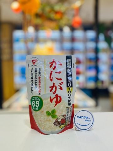Cháo gạo Koshihikari cua Gayu tuyết đỏ Taimatsu Foods (200g)