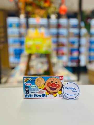 Miếng dán trị muỗi, côn trùng đốt Ikeda Muhi Anpanman - 1 tuổi (38 miếng)