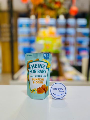 Bí đỏ và bắp nghiền Heinz For Baby từ 4 tháng - Aus(120g)