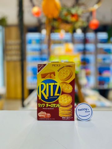Bánh quy kẹp kem phô mai Ritz Crackers (160g)