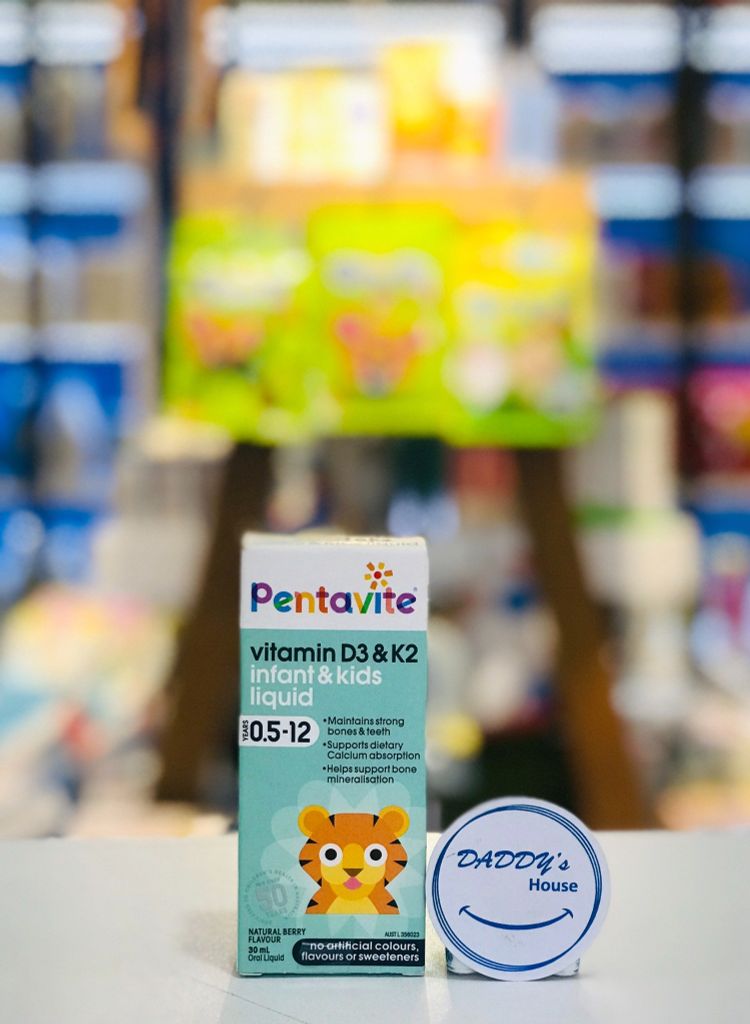 Pentavite vitamin D3 & K2 (30ml) Daddy's House