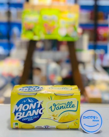 Váng sữa Mont Blanc - Vanille ( 4x125g)