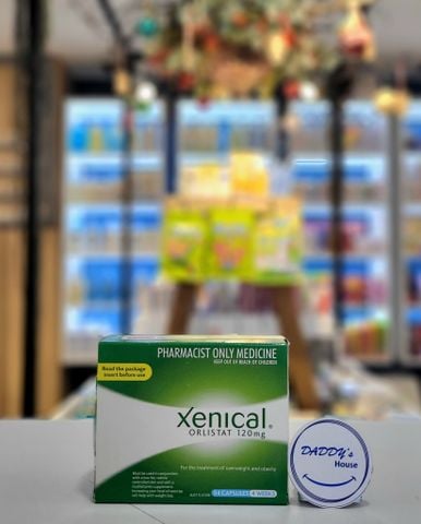 Thuốc Xenical Orlistat 120mg (84 capsules)