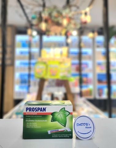 Thuốc hỗ trợ giảm ho Prospan Hustenliquid - Đức (21 gói)
