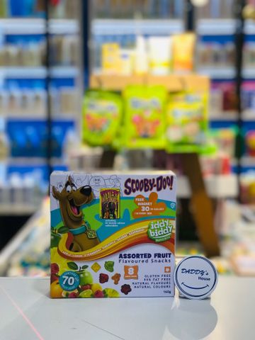 Kẹo dẻo trái cây Scooby-Doo Iddy Biddy (160g)