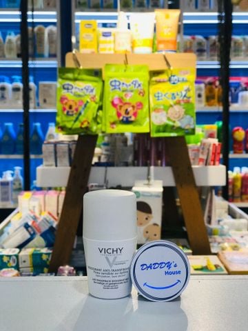 Lăn khử mùi Vichy 48H Anti-Transpirant - da nhạy cảm (50ml)