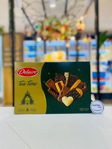 Bánh quy bơ, Biarritz và Cigarettes Russes Delacre - Pháp (600g)