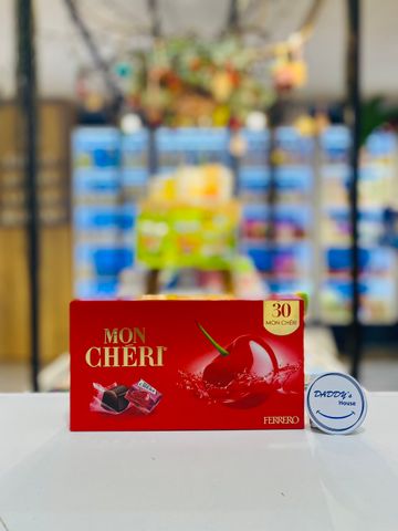 Chocolate đen với Mon Cheri Ferrero - Pháp (30pieces - 315g)