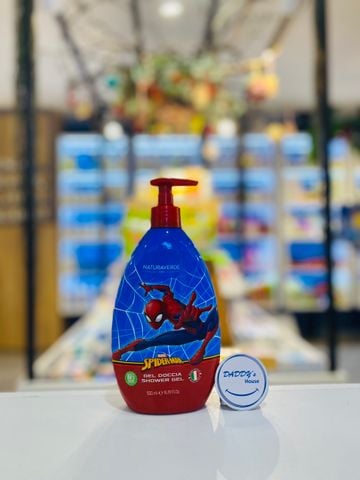 Sữa tắm hữu cơ Naturaverde Kids MarvelSpiderMan - Ý (500ml)