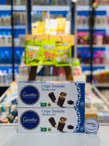 Bánh Crepe Dentelle Chocolat au lait Gavottes (90g)