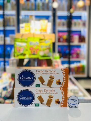 Bánh Crepe Dentelle Caramel au beurre Gavottes (60g)