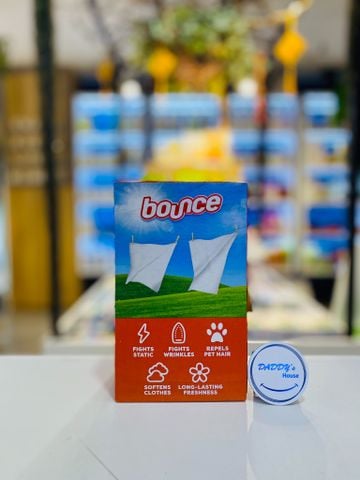 Giấy thơm quần áo Bounce - Mỹ (160 tờ)