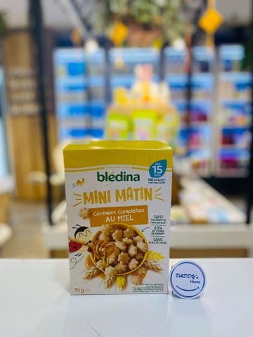 Ngũ cốc với mật ong Bledina Mini Matin - 15th (70g)