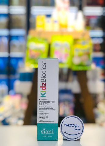 Xịt toàn thân Probiotic đa năng KidzBiotics Siani (120ml)