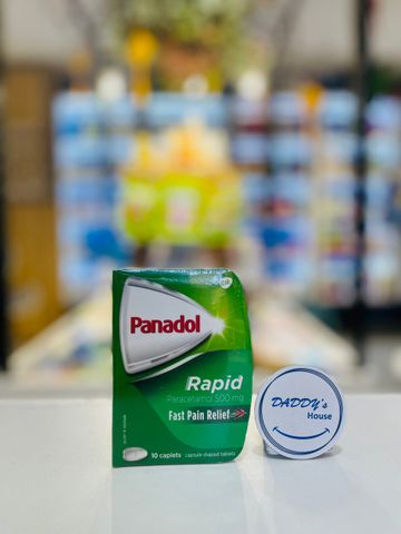 Thuốc giảm đau, hạ sốt Panadol Rapid Parecetamol 500mg (10v)