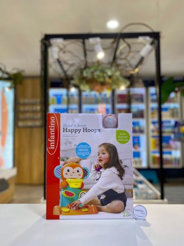 Đồ chơi bóng rổ hình chú khỉ Infantino (12th)