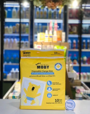 Bỉm miếng vệ sinh Moby (10 miếng)