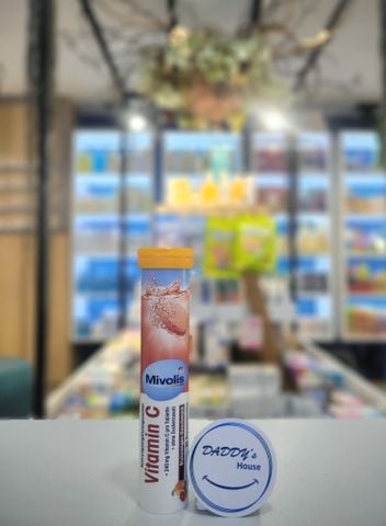 Viên sủi bổ sung Vitamin C Mivolis (20v)