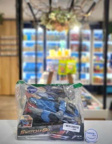 Đồ chơi Vtech Switch & Go Race Car - Velociraptor (xanh)