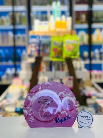 Mặt nạ làm dịu, phục hồi da chiết xuất hoa hồng Banobagi (1m)