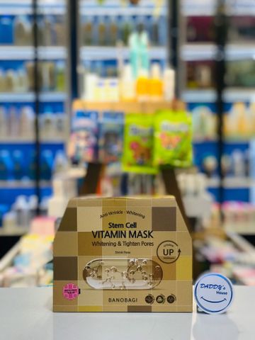 Mặt nạ Vitamin dưỡng sáng da, thu nhỏ lỗ chân lông Banobagi (10m)