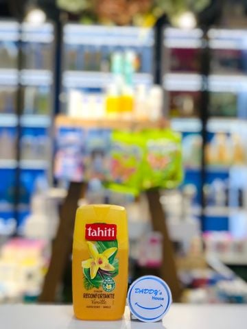 Sữa tắm Tahiti Palmolive Vanille - Pháp (250ml)