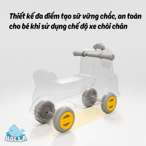 Bập bênh ô tô Holla HL10112 (Màu vàng)