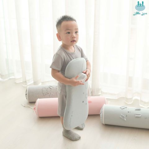 Bộ cộc Smoothy phối lưới Little Love - Màu ghi (9th - 12th)