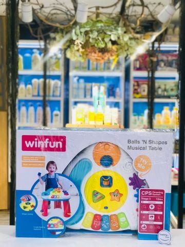 Đồ chơi bàn nhạc thả bóng Winfun (12m+)