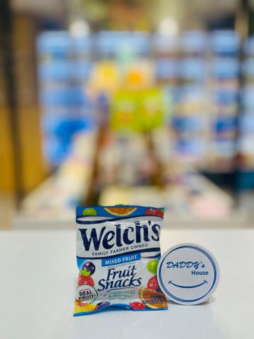Kẹo dẻo trái cây Welch's Mixed Fruit Snacks (22.7g)