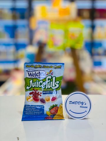 Kẹo dẻo trái cây Welch's Juicefuls Mixed Fruit Snacks (28g)