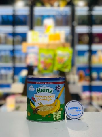 Bột cháo ngũ cốc yến mạch, chuối với sữa Heinz từ 7th - UK (220g)