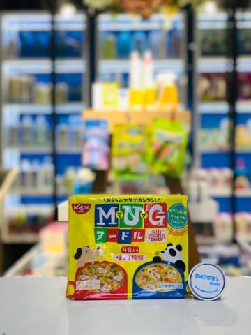 Mì Mug Nissin vàng (vị nước tương & hải sản) - NK