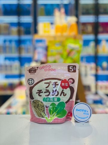 Mì somen tách muối cắt vụn Meiwa vị rau cải từ 5th (100g)